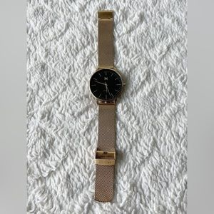 MVMT, Stainless steel water resistant watch, Black & golden